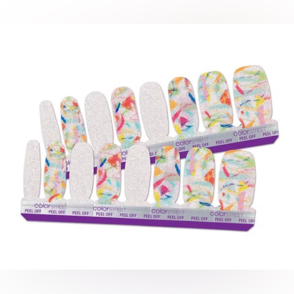 Color Street Other - Color Street OPEN ARMS Adoption & Foster Awareness White Shimmer Multicolor